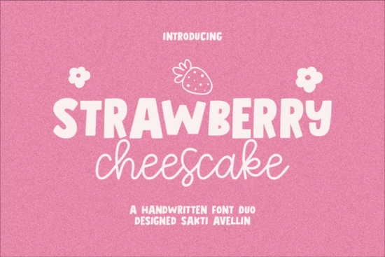 Strawberry Chesscake Font